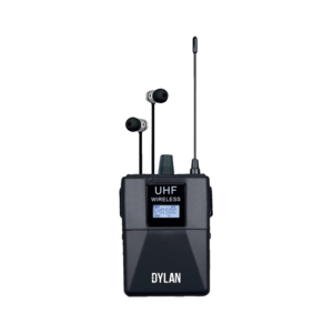 Monitor Sem Fio In Ear Dylan DSM-300 Duplo Receptor UHF 100 Canais