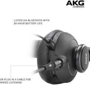 Fone de Ouvido AKG K371 BT Bluetooth Profissional Studio