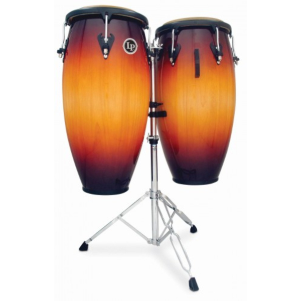 Par de Congas LP Matador Custom M846S-VSB Com Estante