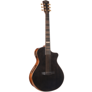 Violão Cort Modern Black Pré Fishman Matrix Infinity TBK/C