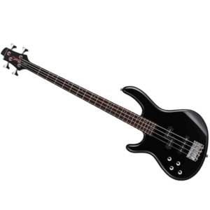 Contrabaixo Cort Action Bass Plus LH BK 4 Cordas Canhoto