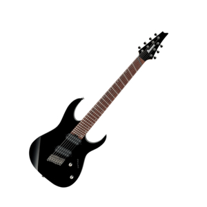 Guitarra 7 Cordas Ibanez RGMS7-BK Multi-Escala