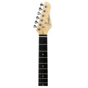 Guitarra Giannini G-101 Bk Hss Strato Escudo Branco