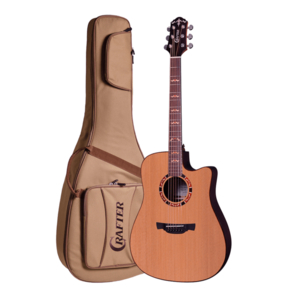 Violão Crafter STG D-18CE Pro Pré DS-2 com Bag