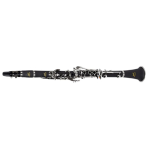 Clarinete Dominante Bb Baquelite Chaves Prateadas