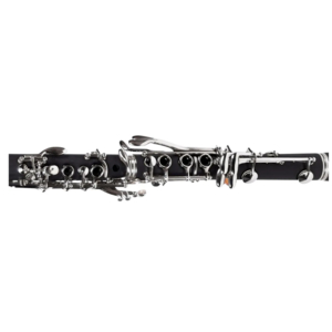 Clarinete Dominante Bb Baquelite Chaves Prateadas