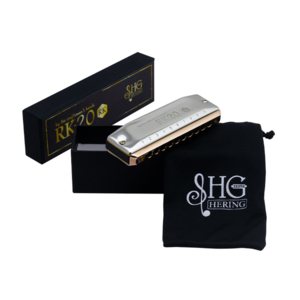Gaita Diatônica Hering RK202D Ré Silver