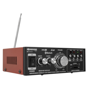 Amplificador Soundvoice Rc 02 bt Bt/Fm/Usb/Sd 60wrms