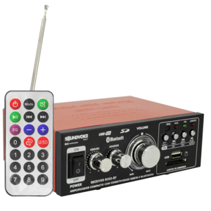 Amplificador Soundvoice Rc 02 bt Bt/Fm/Usb/Sd 60wrms