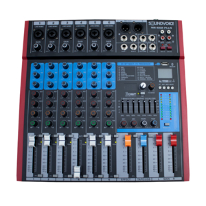 Mesa de Som SoundVoice MS-602 Plus Fx/Usb/Blue/Eq 7 Bandas