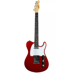 Guitarra Tagima T-550 Ca Tele 2S E/WH Candy Apple