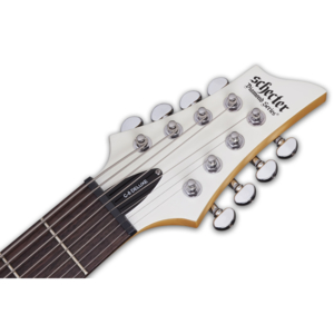 Guitarra Schecter C-8 Deluxe Satin White 8 cordas #441