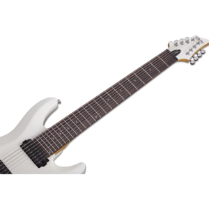 Guitarra Schecter C-8 Deluxe Satin White 8 cordas #441