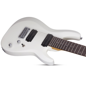 Guitarra Schecter C-8 Deluxe Satin White 8 cordas #441