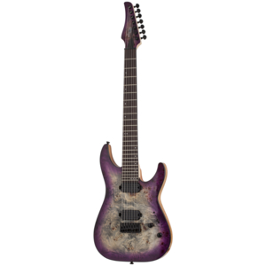 Guitarra Schecter C-7 Pro Aurora Burst 7 Cordas #3636