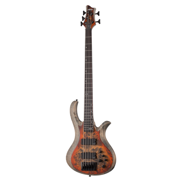 Contrabaixo Schecter Riot-5 Bass Inferno Burst #1453