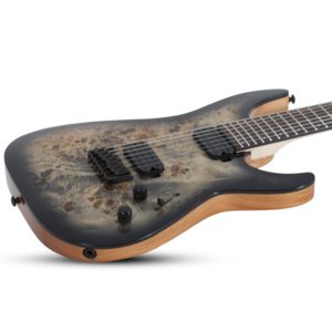 Guitarra Schecter C-7 PRO Charcoal Burst CB 7C #3637