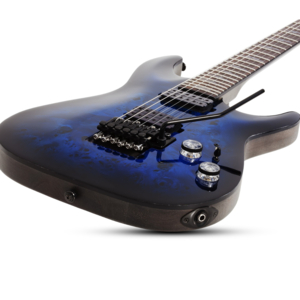 Guitarra Schecter Omen Elite-6 FR See Thru Blue Burst #2455