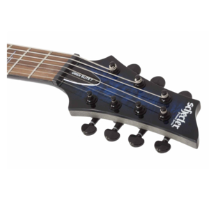 Guitarra Schecter Omen Elite-7 See Thru Blue Burst 7C #2458