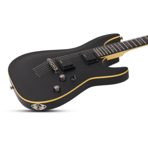 Guitarra Schecter Demon-6 Aged Black Satin ABSN #3660