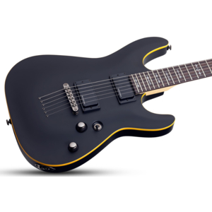 Guitarra Schecter Demon-6 Aged Black Satin ABSN #3660