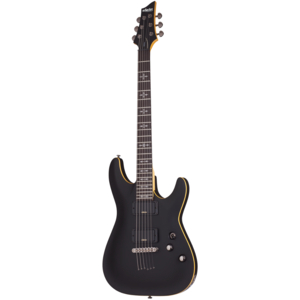 Guitarra Schecter Demon-6 Aged Black Satin ABSN #3660