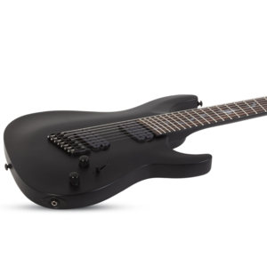 Guitarra Schecter Damien-7 Multiscale Black Satin BKS #2476