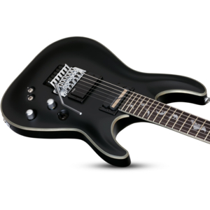 Guitarra Schecter Damien Platinum-6 FR S Black Satin BKS #1189