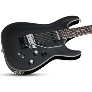 Guitarra Schecter Damien Platinum-6 FR S Black Satin BKS #1189