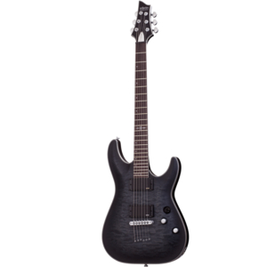 Guitarra Schecter C-1 Platinum See Thru Black Satin #790