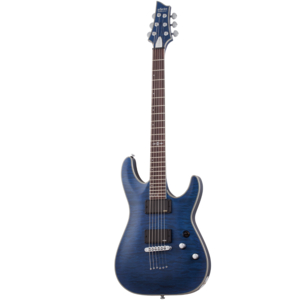 Guitarra Schecter C-1 Platinum See Thru Midnight Blue #779