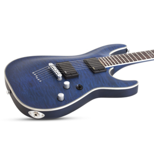 Guitarra Schecter C-1 Platinum See Thru Midnight Blue #779