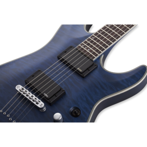 Guitarra Schecter C-1 Platinum See Thru Midnight Blue #779