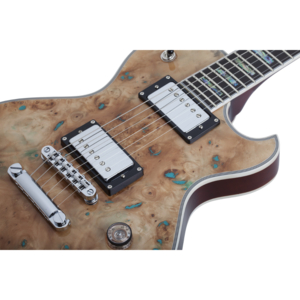 Guitarra Schecter Solo-II Custom Natural Burl Top #660