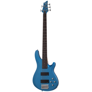 Contrabaixo Schecter C-5 Deluxe Satin Metallic Light Blue SMLB #588 