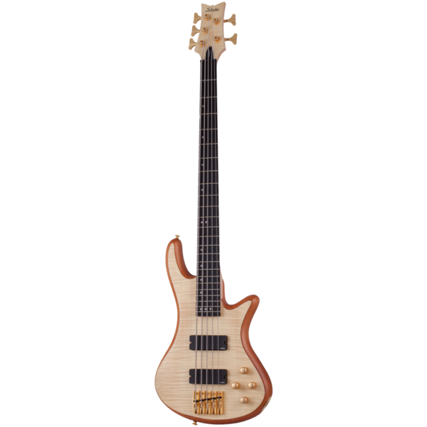 Contrabaixo Schecter Stiletto Custom-5 Natural Satin #2541