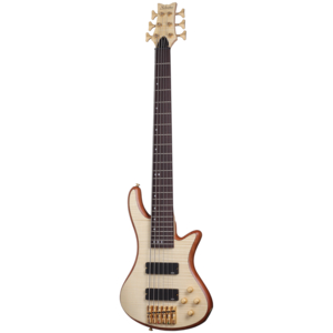 Contrabaixo Schecter Stiletto Custom-6 Natural Satin #2543