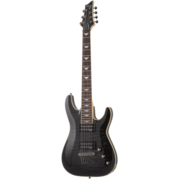 Guitarra Schecter Omen Extreme-7 See-Thru Black STBLK #2007