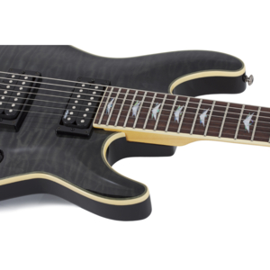 Guitarra Schecter Omen Extreme-7 See-Thru Black STBLK #2007