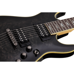 Guitarra Schecter Omen Extreme-7 See-Thru Black STBLK #2007