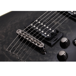 Guitarra Schecter Omen Extreme-7 See-Thru Black STBLK #2007