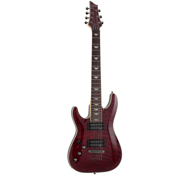 Guitarra Schecter Omen Extreme-7 LH Black Cherry #2013