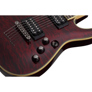 Guitarra Schecter Omen Extreme-7 LH Black Cherry #2013