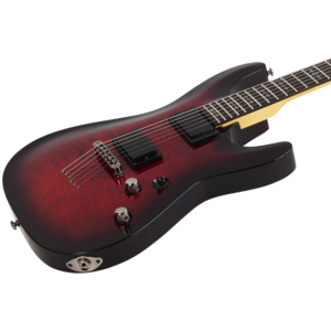 Guitarra Schecter Demon-6 Crimson Red Burst CRB #3680