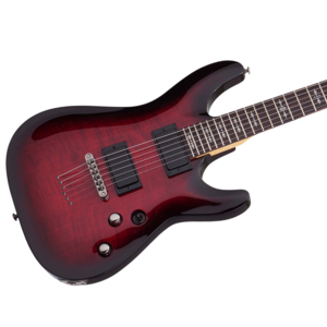 Guitarra Schecter Demon-6 Crimson Red Burst CRB #3680