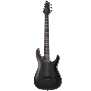 Guitarra Schecter C-7 SLS Elite Evil Twin Satin Black SBL #1349