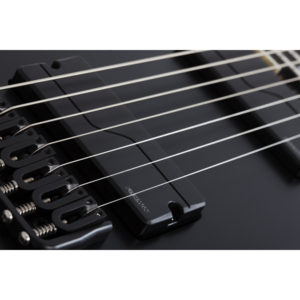 Guitarra Schecter C-7 SLS Elite Evil Twin Satin Black SBL #1349