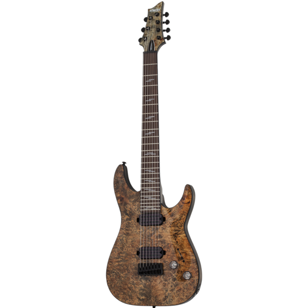 Guitarra Schecter Omen Elite-7 Charcoal CH #2457 