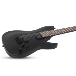 Guitarra Schecter Demien-7 Satin Black SBK #2472