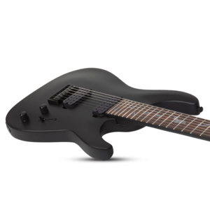 Guitarra Schecter Demien-7 Satin Black SBK #2472